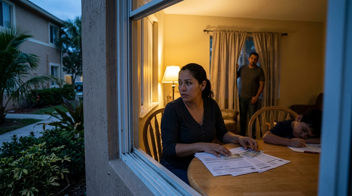 Migrantes en Doral se aíslan para evitar operativos de ICE pese a trámites activos